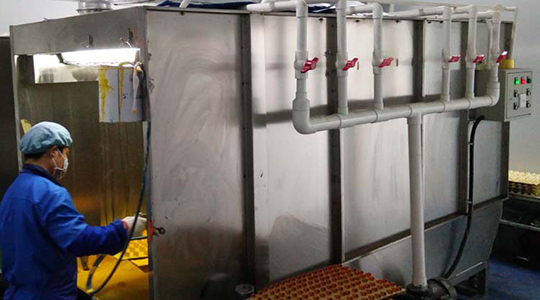 人工喷涂改自动喷涂