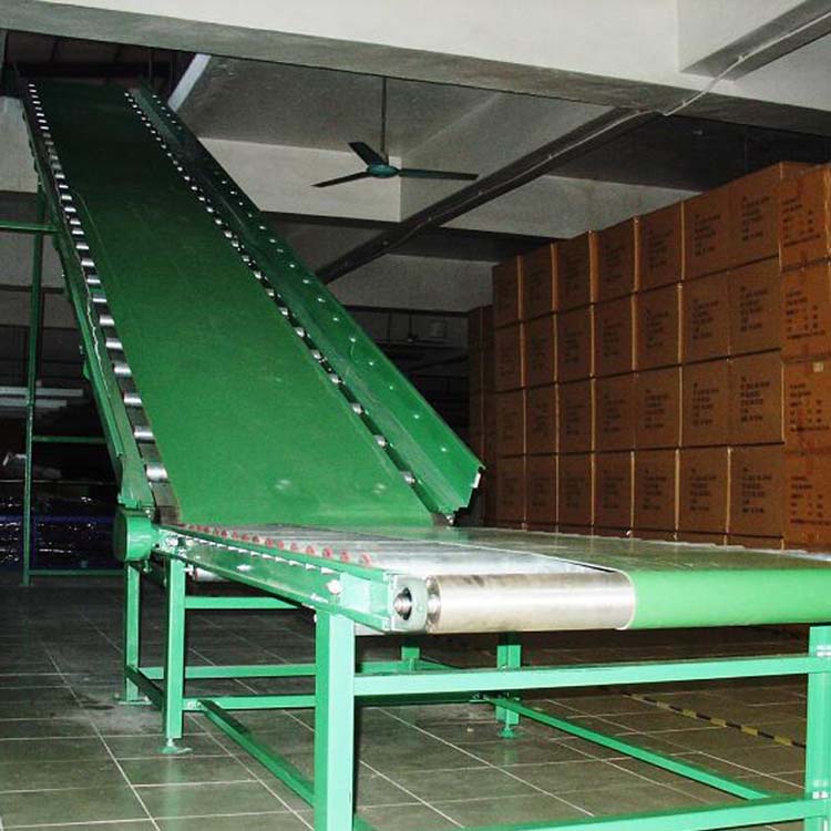 皮带爬坡流水线