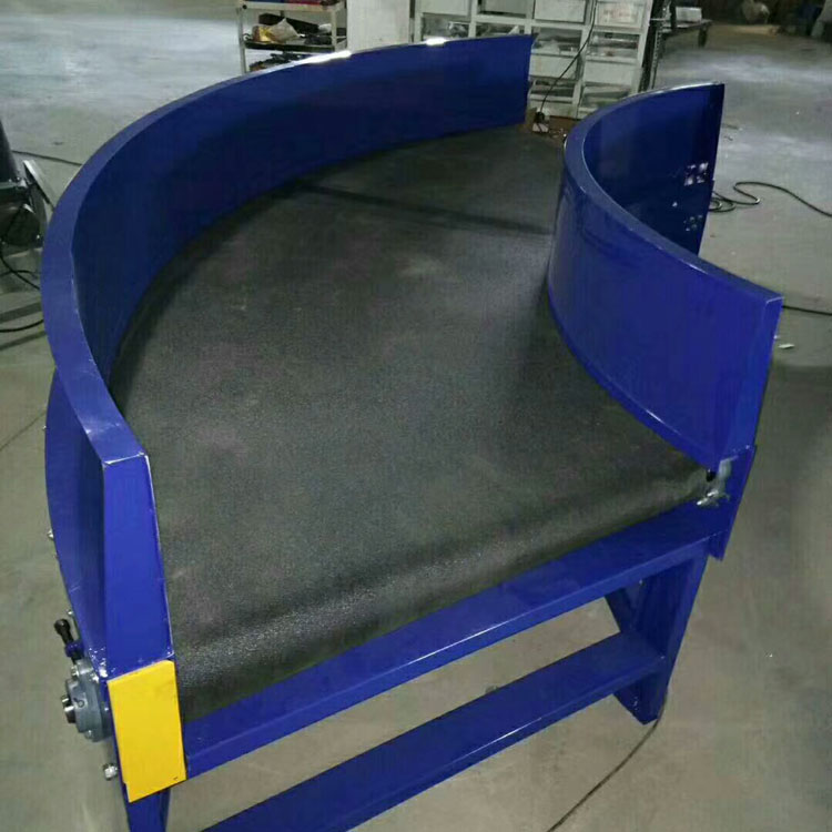 90度皮带式转弯机设...