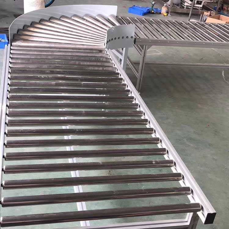 无动力滚筒式转弯机