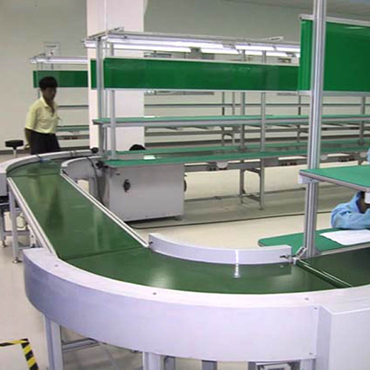 皮带转弯机生产线加工