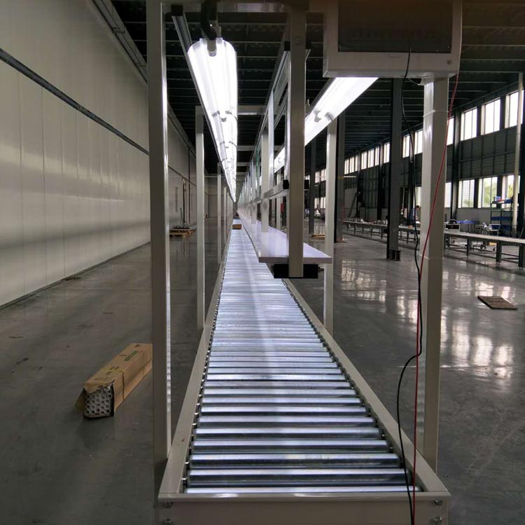 无动力滚筒线 电机装...