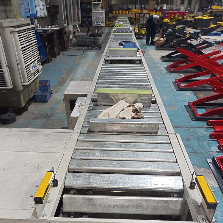 涡轮风机装配生产线 ...